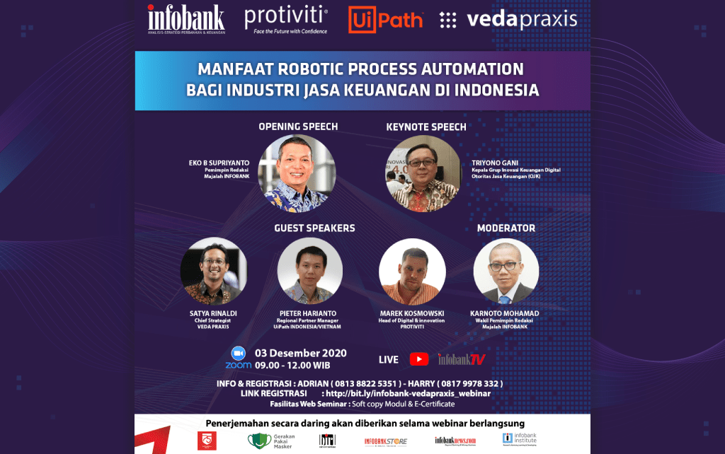 Webinar: Manfaat Robotic Process Automation Bagi Industri Jasa Keuangan Di Indonesia