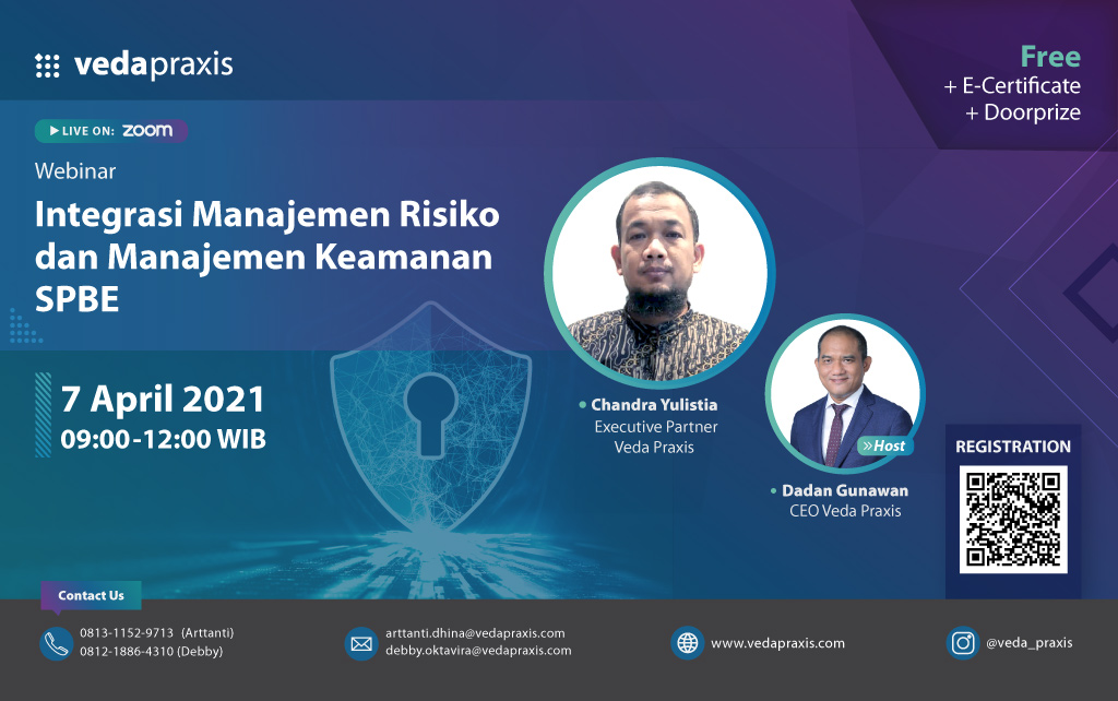 Webinar: Integrasi Manajemen Risiko dan Manajemen Keamanan SPBE